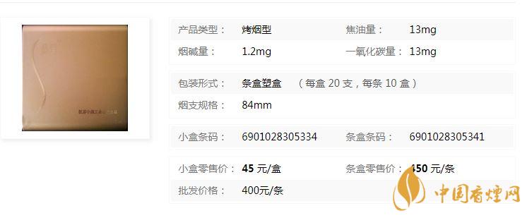 蘇煙軟金砂xs多少錢一包價(jià)格？蘇煙軟金砂XS價(jià)格及參數(shù)一覽