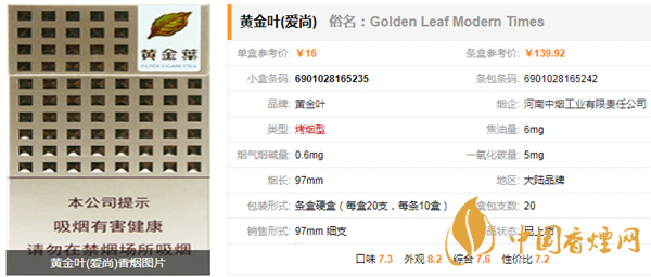 黃金葉細(xì)煙有哪些 黃金葉細(xì)支煙價(jià)格及種類(lèi)介紹