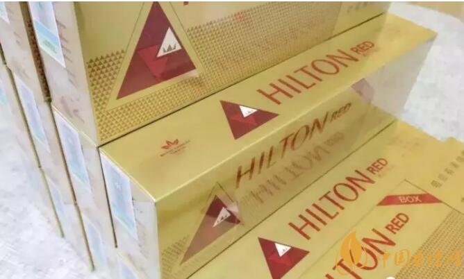 希爾頓香煙多少錢一條，中免藍紅希爾頓老煙民的最愛