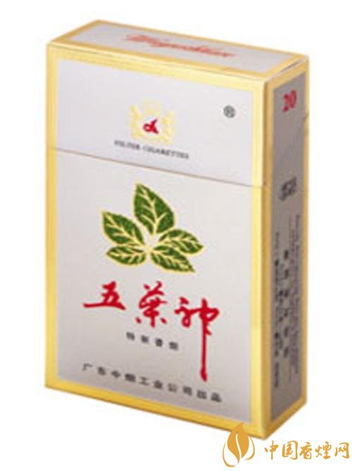 五葉神香煙價(jià)格及圖片，五神葉香煙有多少種（10種）