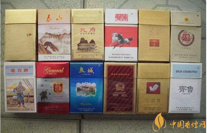 山東人喜歡抽什么煙，山東香煙價格表和圖片