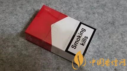 香港免稅BJ版本紅萬寶路香煙口感測評